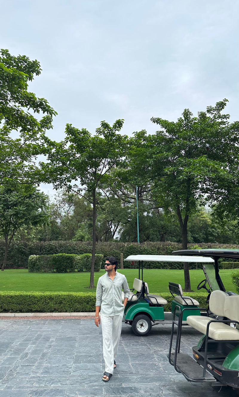 Mistvale linen shirt