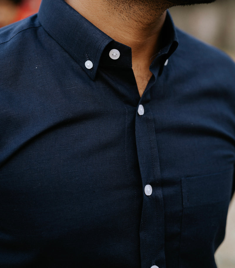 Nightfall linen shirt